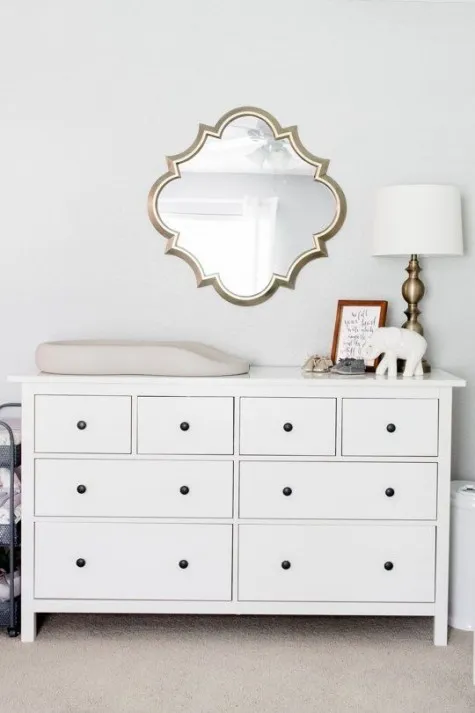 10. IKEA Hemnes Dresser with Changing Top